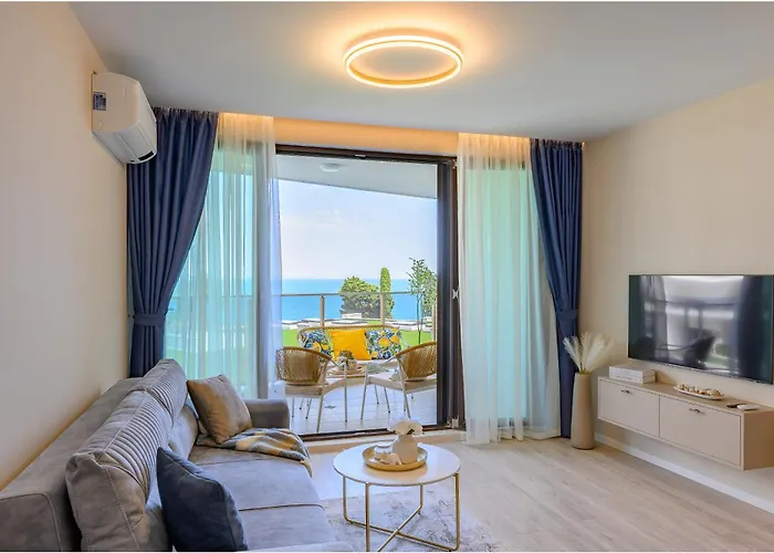 דירה Luxury Sea Prestige - Jacuzzi, Sauna And Steam Bath *